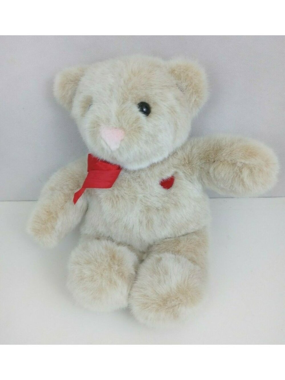 Vintage 1994  Plush Creations Cream Teddy Bear 13" Plush